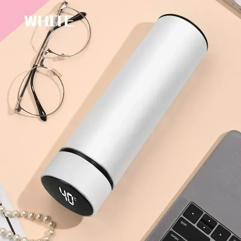500ml Stainless Steel Vacuum Flask with LED Digital Temperature Display and Intelligent Measurement System